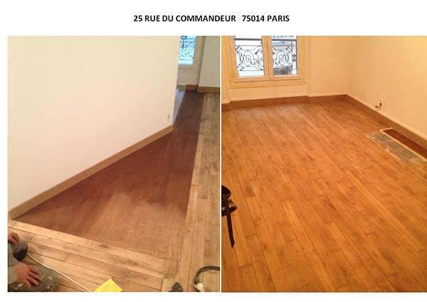 Pose de parquet Paris