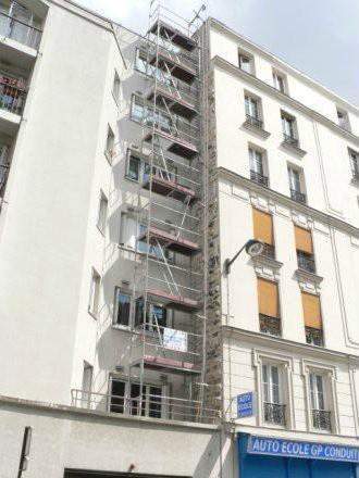 Travaux de ravalement de façades Paris